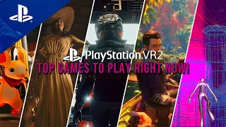 14 NEW PlayStation VR 2 Games out NOW! ➤ Game trailers 4K HDR 60fps