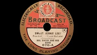 Sweet Jennie Lee (Donaldson) - Played by Hal Swain And His Band