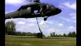 Sling Load Operations with a Blackhawk