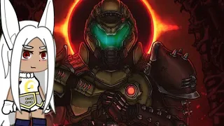 MHA reacts to Doom Slayer | Fight Like Hell 2/?