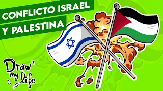 CONFLICTO entre ISRAEL y PALESTINA | RESUMEN en 10 minutos | Draw My Life en Español