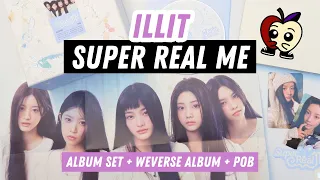 ILLIT Super Real Me Album Unboxing ASMR