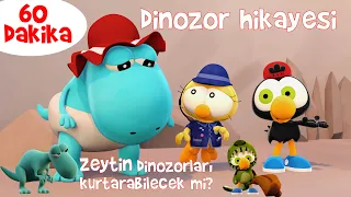 60 DAKİKA ÇİZGİ FİLM 😇😏🤓#37 - Dinozorlara merhaba!  🦖🦕| TRT Çocuk - Disney Channel