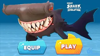 Самая страшная эволюция акулы: Мрачная акула-молот ▶️ Hangry Shark Evolution #10