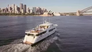 Rolls Royce Dawn launch Sydney Harbour