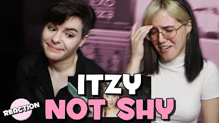 ITZY (있지) - NOT SHY ★ MV REACTION