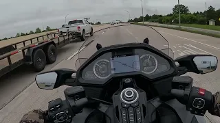 Buc-ees Gas Run... Honda Goldwing