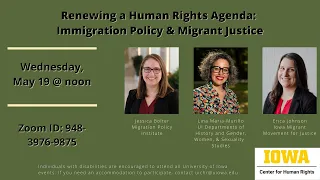 Immigration Policy & Migrant Justice