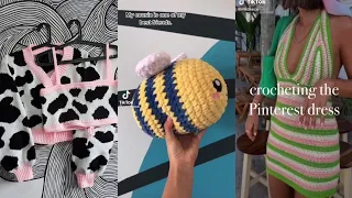 TIKTOK CROCHET COMPILATION #12 🧶✂