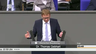 Dr. Thomas Gebhart - Rede im Bundestag vom 29.11.18