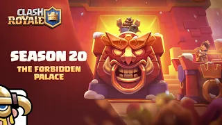 Clash Royale: Enter The Forbidden Palace! First Elite Barbarian Emotes! (New Season!)