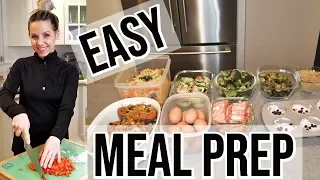 HEALTHY AND EASY MEAL PREP // BEAUTY AND THE BEASTONS 2019