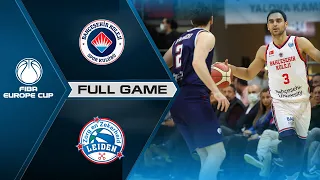 SEMI-FINALS: Bahcesehir College v ZZ Leiden | Full Basketball Game | FIBA Europe Cup 2021-22