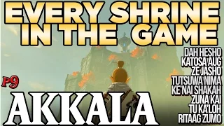 Every Shrine in Akkala Tower -Tutsuwa Nima, Dah Hesho, Ritaag Zumo, & More! Zelda Breath of the Wild