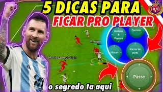 5 DICAS PARA MELHORAR A GAMEPLAY NO EFOOTBALL 23 MOBILE