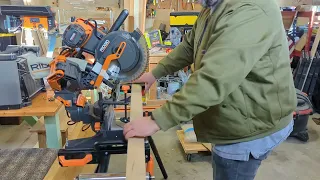 Setting up my Ridgid 10" Dual Bevel Sliding Miter Saw