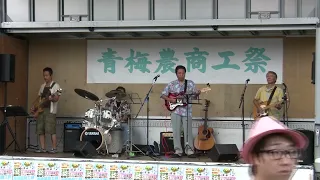志茂二バンド 青梅農商工祭ライブ ベンチャーズコピー 20130908