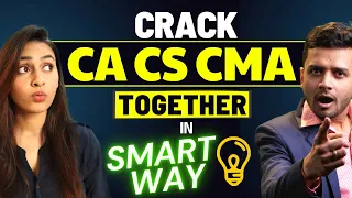 Crack CA, CS and CMA Together—The Smart Way! 🔥 | @CACSCMANIKKHILGUPTA | @azfarKhan