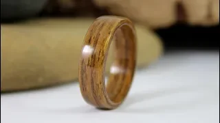 How To Make Wooden Rings Without Power Tools (No Lathe, No Power Tools, No Problem)