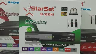 STARSAT SR-3035HD 10BiT Digital Satellite Receiver l Unboxing,Reviewl Buy Online in Pakistan l Urdu