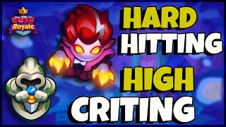 Hard Hitting High Criting Banshee Is My Best Deck! - Banshee Knight Statue Gameplay - Rush Royale