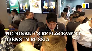 ‘Delicious. Full Stop’: start of a new era for former McDonald’s restaurants in Russia