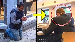 He always gave coins to this beggar, you would not believe under what circumstances he saw him again