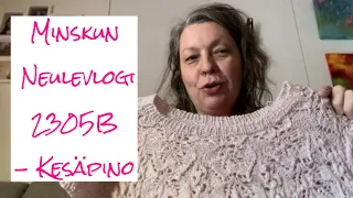 Minskun Neulevlogi 2305B - Kesäneuleiden pino