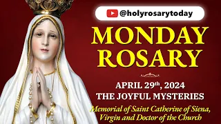MONDAY HOLY ROSARY ❤️ APRIL 29 2024 ❤️ THE JOYFUL MYSTERIES OF THE ROSARY [VIRTUAL] #holyrosarytoday