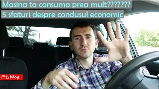 Masina ta consuma prea mult? 5 sfaturi despre condusul economic