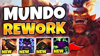 THE NEW DR. MUNDO REWORK IS OFFICIALLY HERE! HE CAN THROW CHAMPS NOW?! - League of Legends