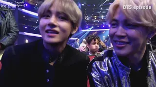 Озвучка Riddle Space | BTS на премии AMA's 2017 _ EPISODE