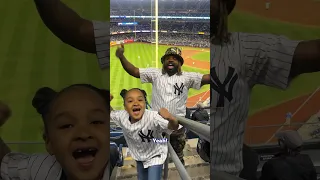 Father daughter Yankees Game! Tag @yankees!! #yankees #fatherdaughter #daughter