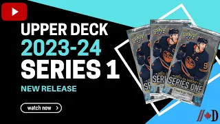 NEW RELEASE - 2023-24 Upper Deck Series 1: New inserts & configuration
