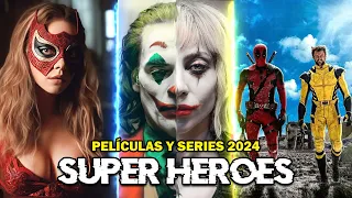 🔴 Todas las Películas y Series de SUPER HÉROES en 2024 💥(Fechas de estreno)