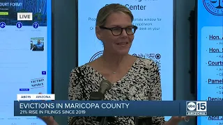 Maricopa County evictions press conference