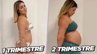 DIFERENÇAS DO 1º e 2º TRIMESTRE DA GRAVIDEZ