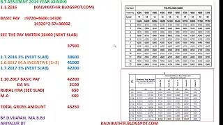 7th pay commision  calculation VIDEO in tamil