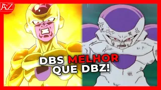 POR QUE A ANIMAÇÃO de Dragon Ball Super é MELHOR QUE a de Dragon Ball Z?!