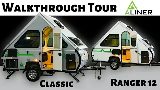 2019 Aliner Classic & Ranger 12 Folding Trailers - Walkthrough Tour