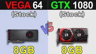 RX Vega 64 Vs. GTX 1080 | 1080p and 1440p | New Games Benchmarks