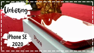 iPhone SE 2020 (Red,64 GB) Aesthetic Unboxing | Let's Unbox - 1 | JMT MOVIES