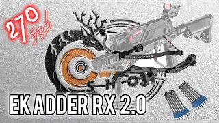 Собираем, сравниваем, тестируем арбалет EK COBRA RX 2.0 из ADDER при помощи ADDER 2.0 KIT и магазина