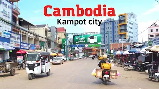 BEST Ride Tour in Kampot city  Cambodia 2022 | INSANE | Full Tour in 4K | City Farms Villages