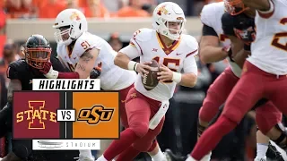 Iowa State vs. Oklahoma State Football Highlights (2018) | Stadium