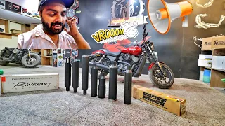 Top Loudest Harley Bike exhaust !! At cheapest price in Karol Bagh !!