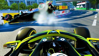 MONACO MADNESS! WET QUALI & EARLY CRASH! - F1 2020 MY TEAM CAREER Part 71