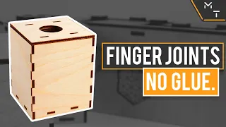 How To Design A Laser Cut Finger Joint Box Accurately