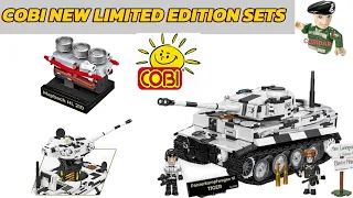 NEW LIMITED EDITION SETS from COBI BRICKS -   ,,TIGER" in Winter Camouflage- Full foto #cobi #bricks