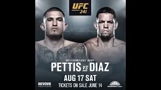 IT'S OFFICIAL - ANTHONY PETTIS VS NATE DIAZ GOING DOWN AT UFC 241!!!!!!